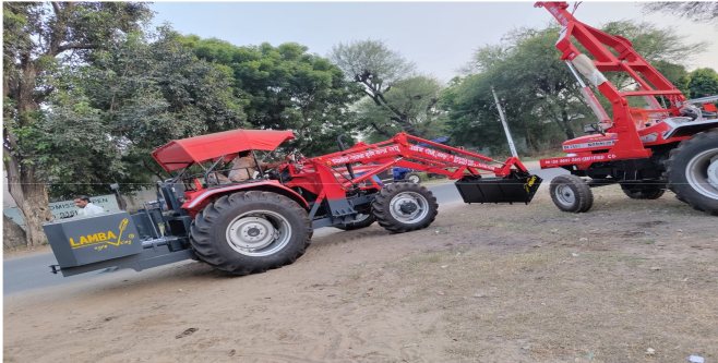 14 Feet Dumping Height-Tractor Front Loader