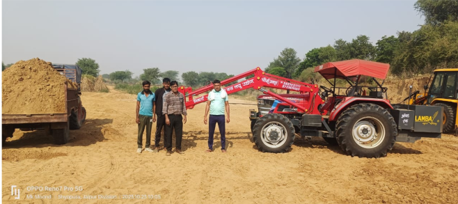 14 Feet Dumping Height-Tractor Front Loader