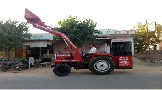 Four Salender Tractor Front Loader