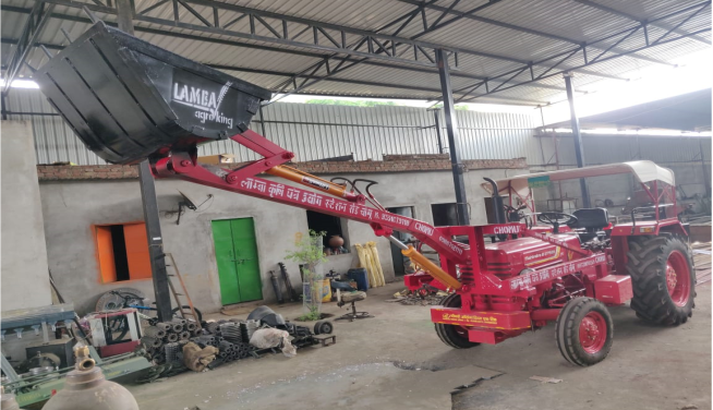 Tractor Loader On Farmtrac(2 Pump)