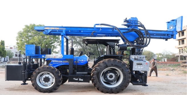 Tractor Mounted Drilling Rig