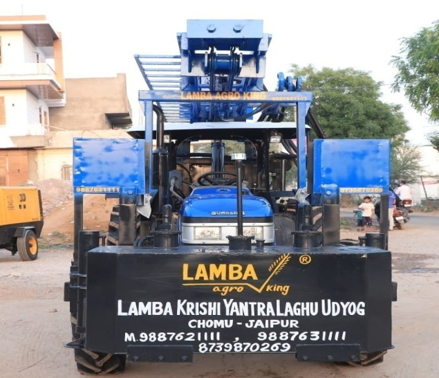 Tractor Mounted Drilling Rig