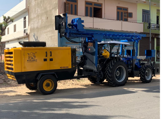 Tractor Mounted Drilling Rig